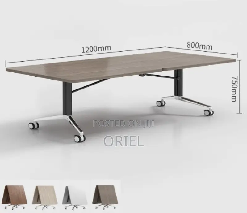 Modern Office Boardroom Table : Foldable Conference Table