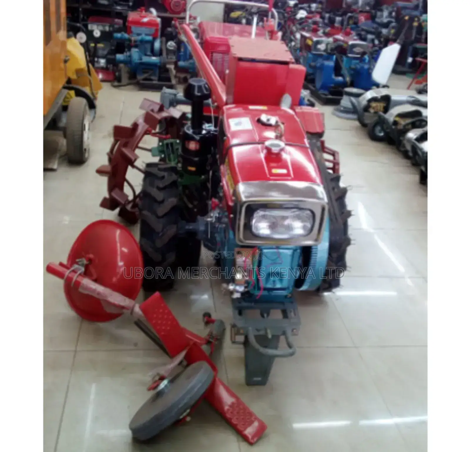 Walking Tractor 16hp Diesel Powered