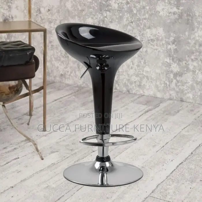 Modern Height Adjustable Rolling Counter Stool