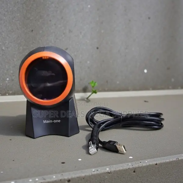 Plug and Play 1d 2d Desktop Barcode Scanner Windows Compatible