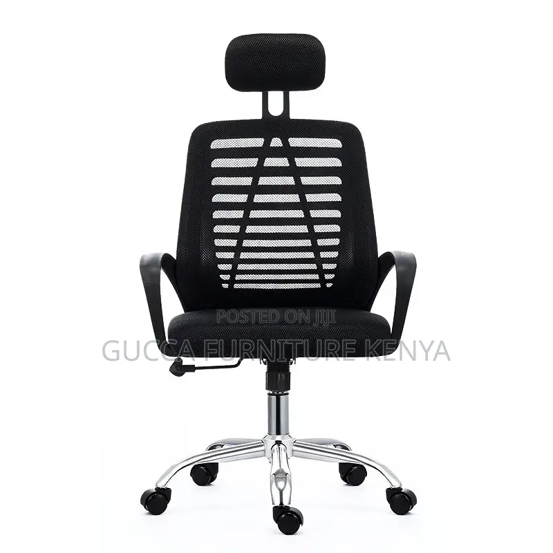 Adjustable Height Computer Headrest Desk Chair