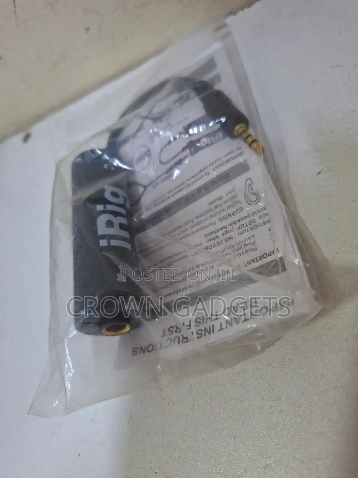Irig 1 Guitar Interface Adapter for Android iPhone