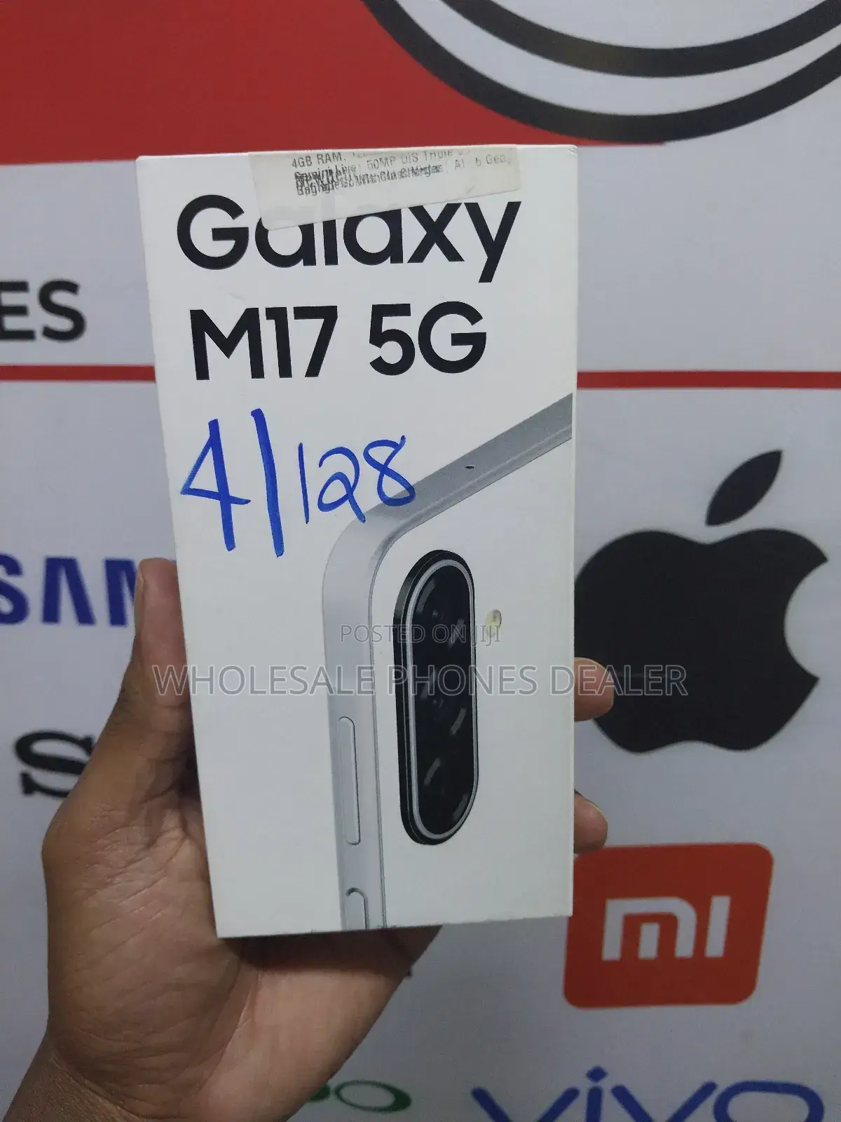 New Samsung Galaxy M17 5G 128 GB White