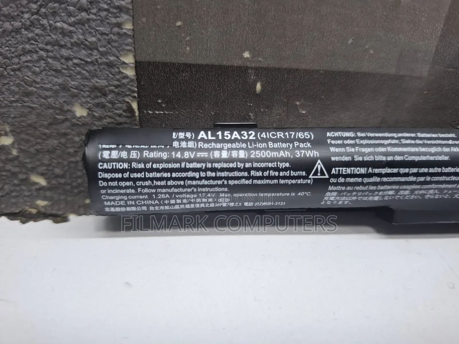 Original Laptop Battery Compatible With Acer Aspire