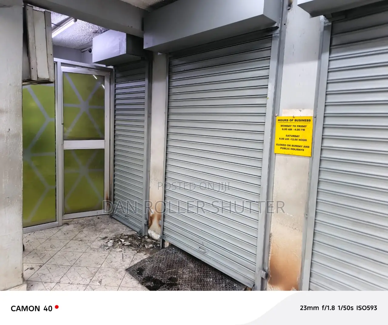 Heavy Duty Manual Roller Shutter