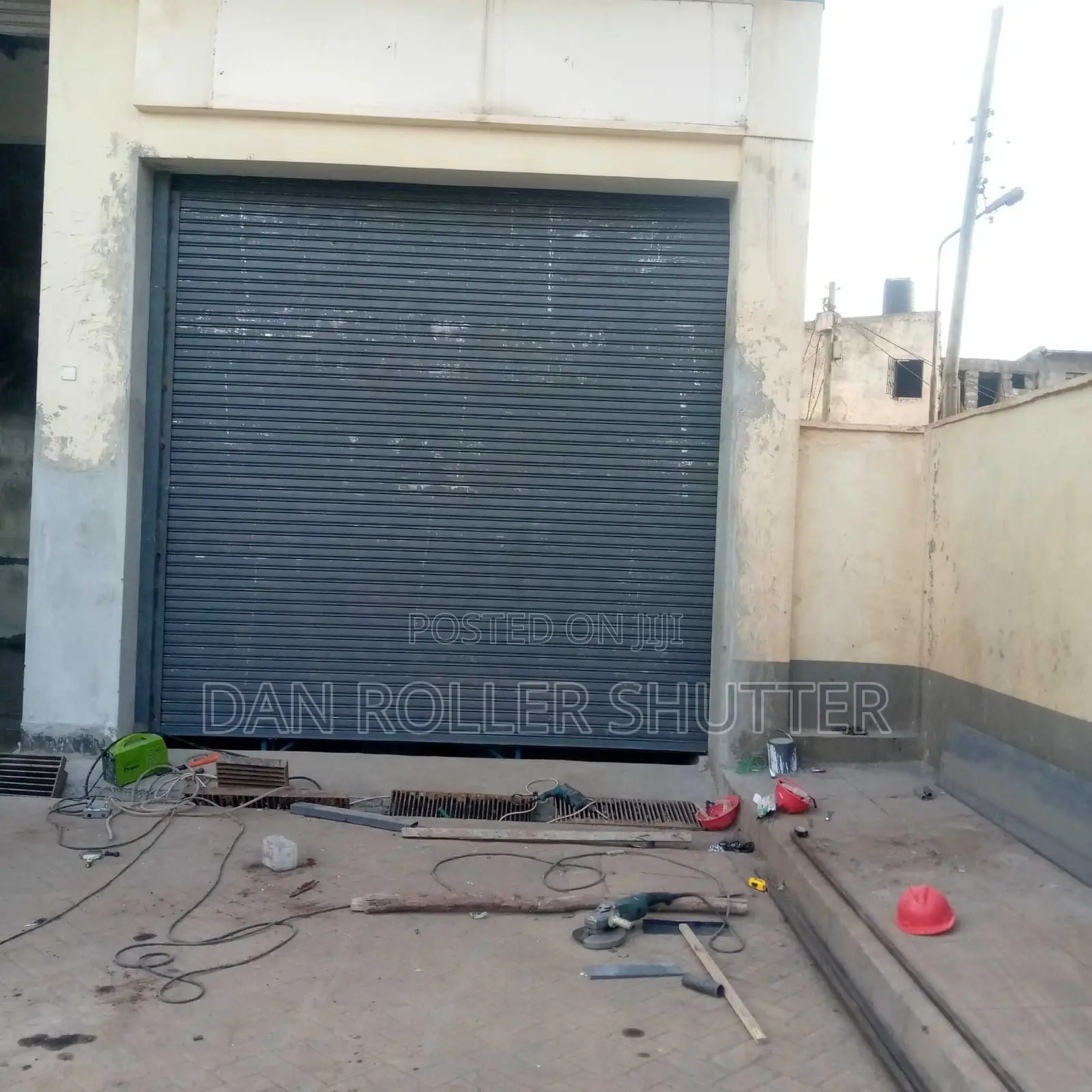 Industrial Automatic Roller Shutter – Heavy Duty Motor