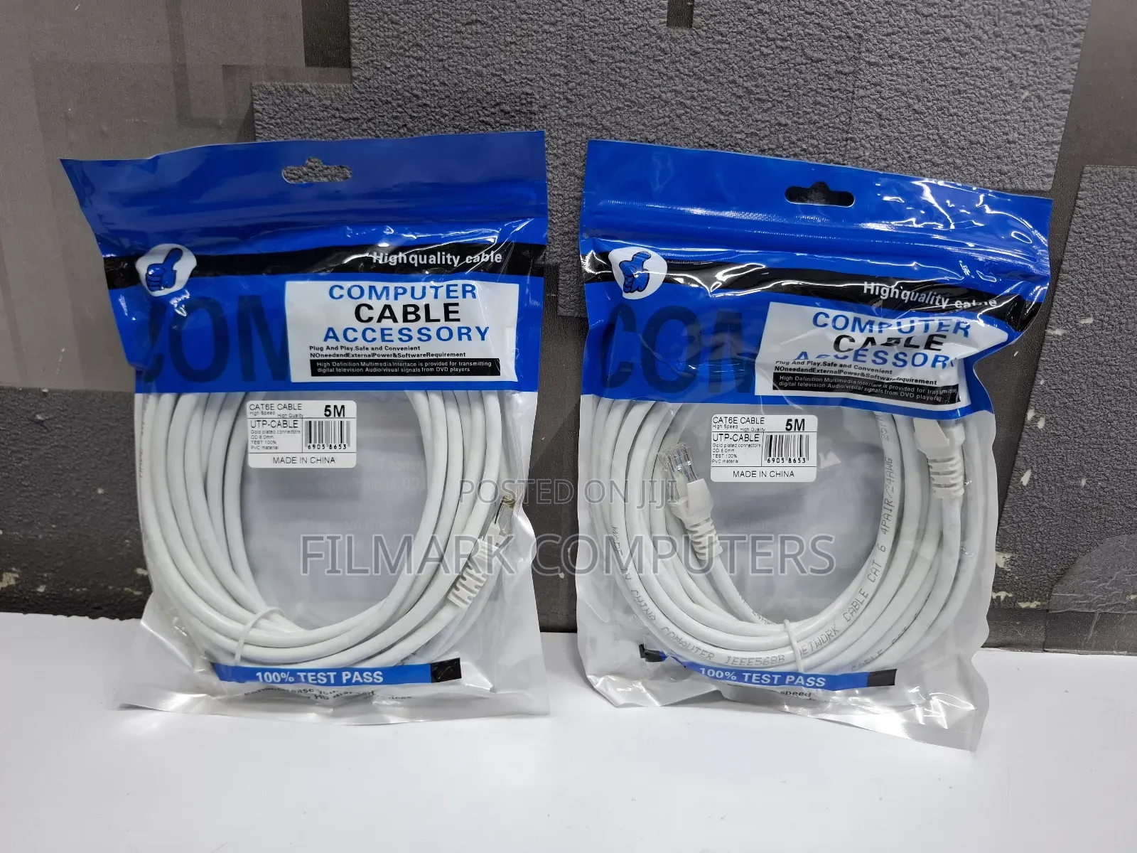 5m Patch Cord Cat 6 Utp High Speed Ethernet Cable