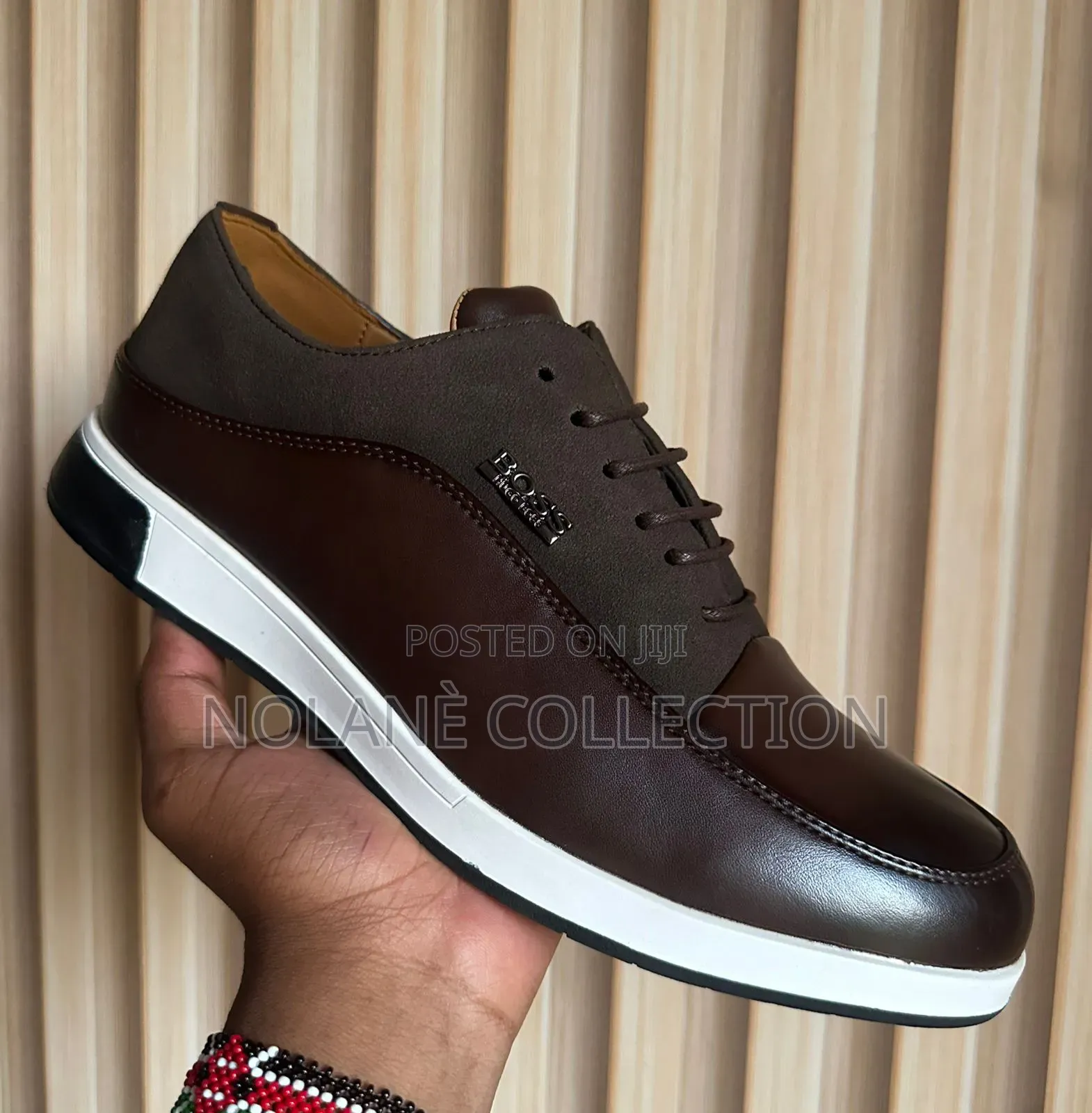 Boss Leather Casual Shoes for Men