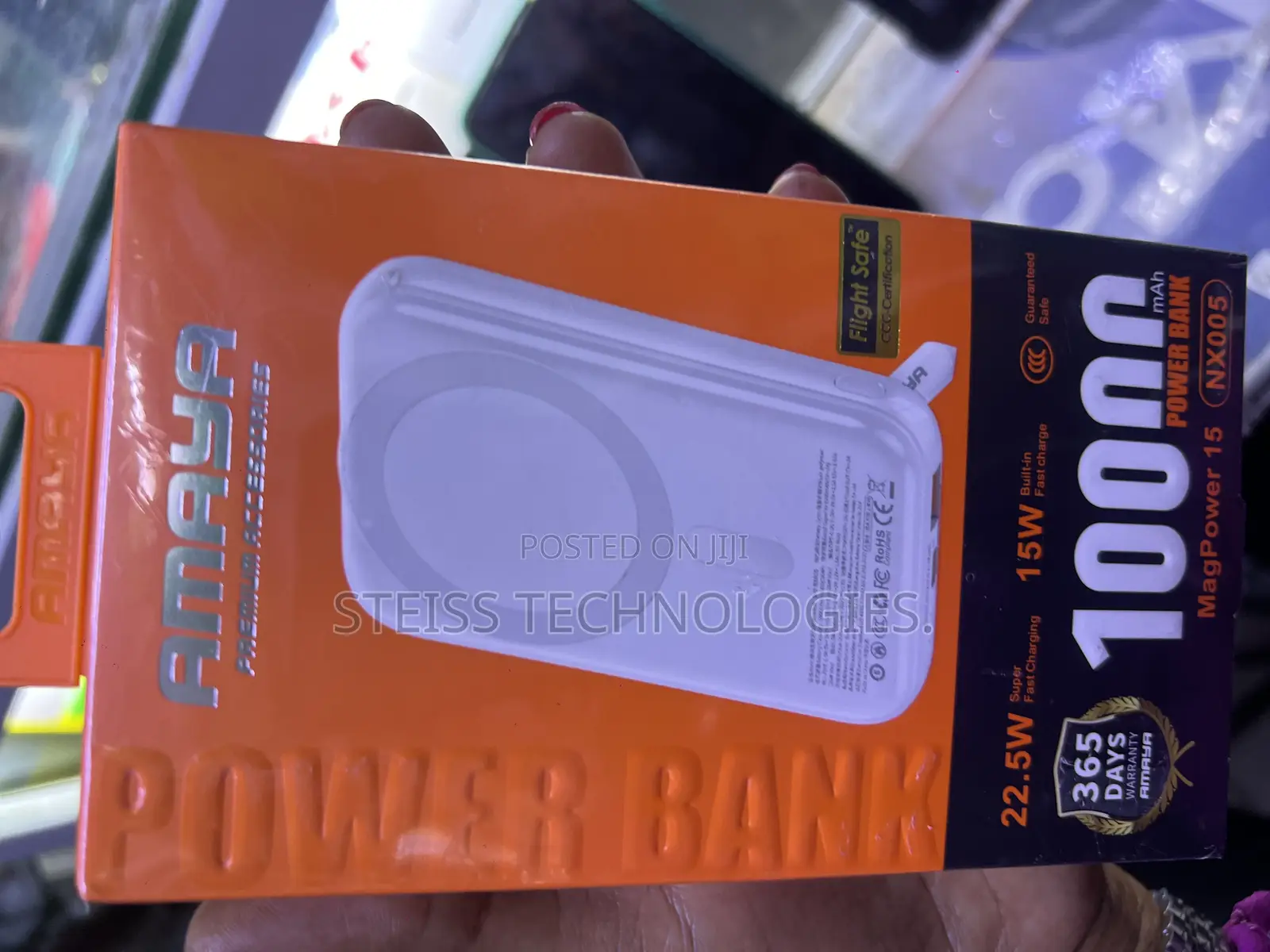 Amaya 10000mah Wireless Powerbank