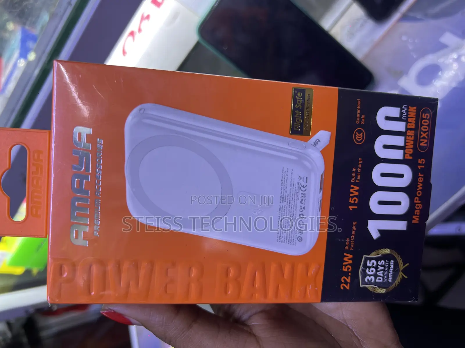 Amaya 10000mah Wireless Powerbank