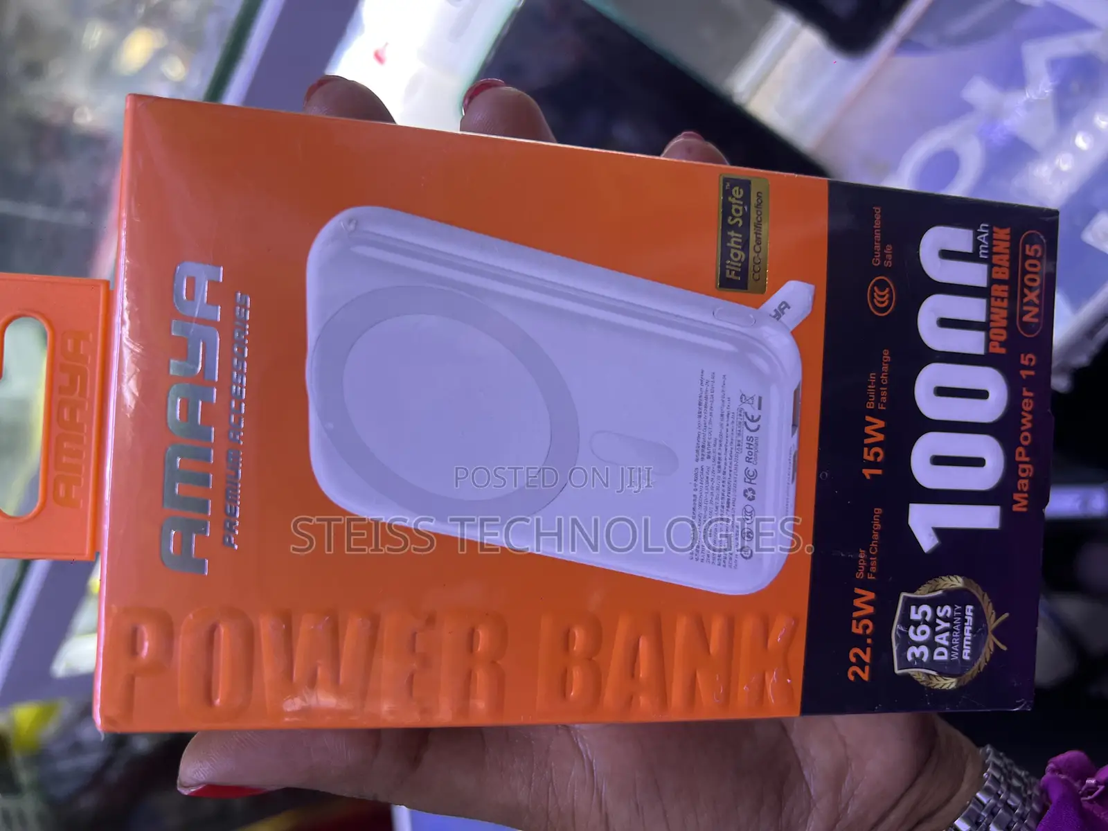 Amaya 10000mah Wireless Powerbank