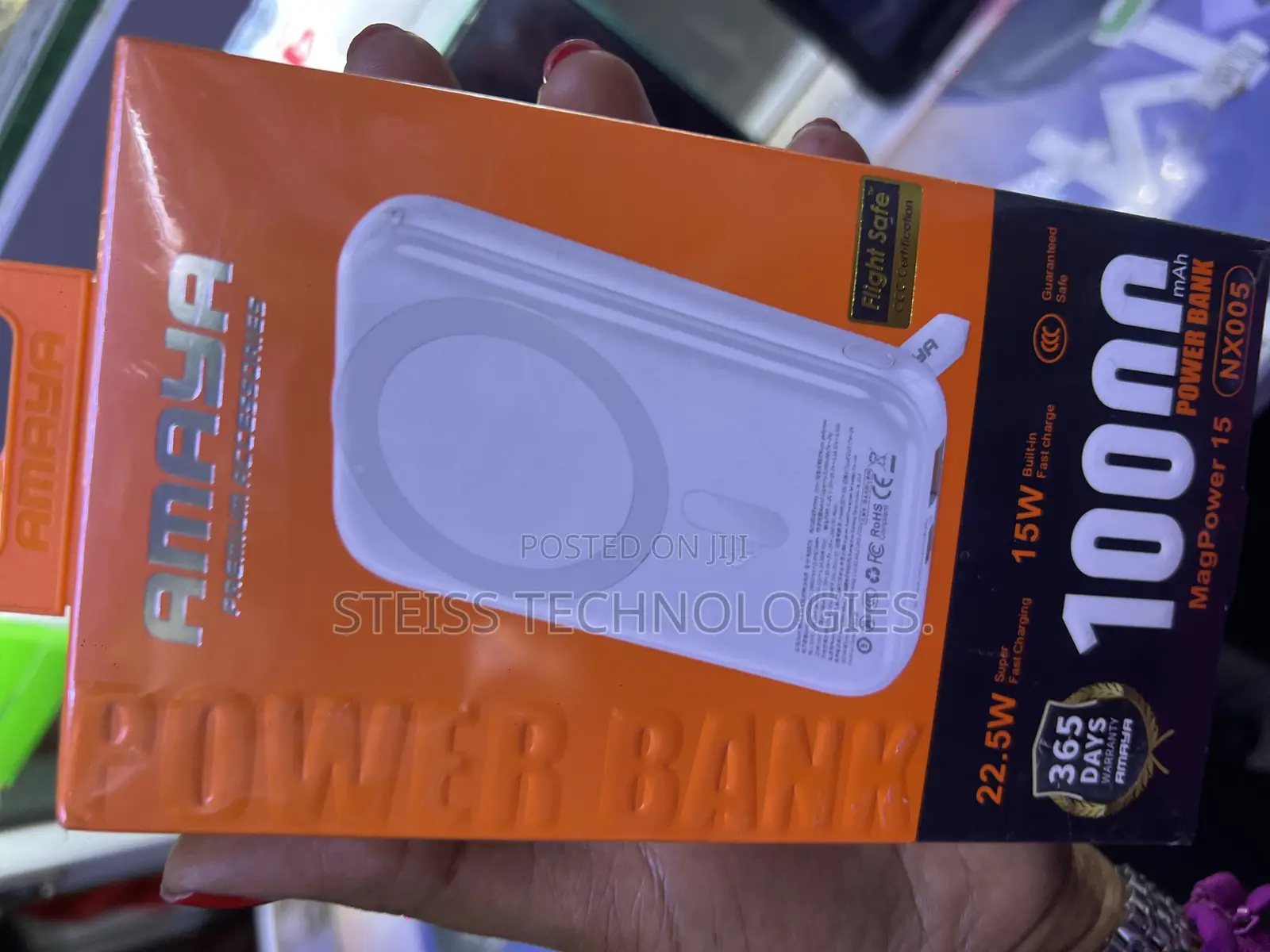 Amaya 10000mah Wireless Powerbank