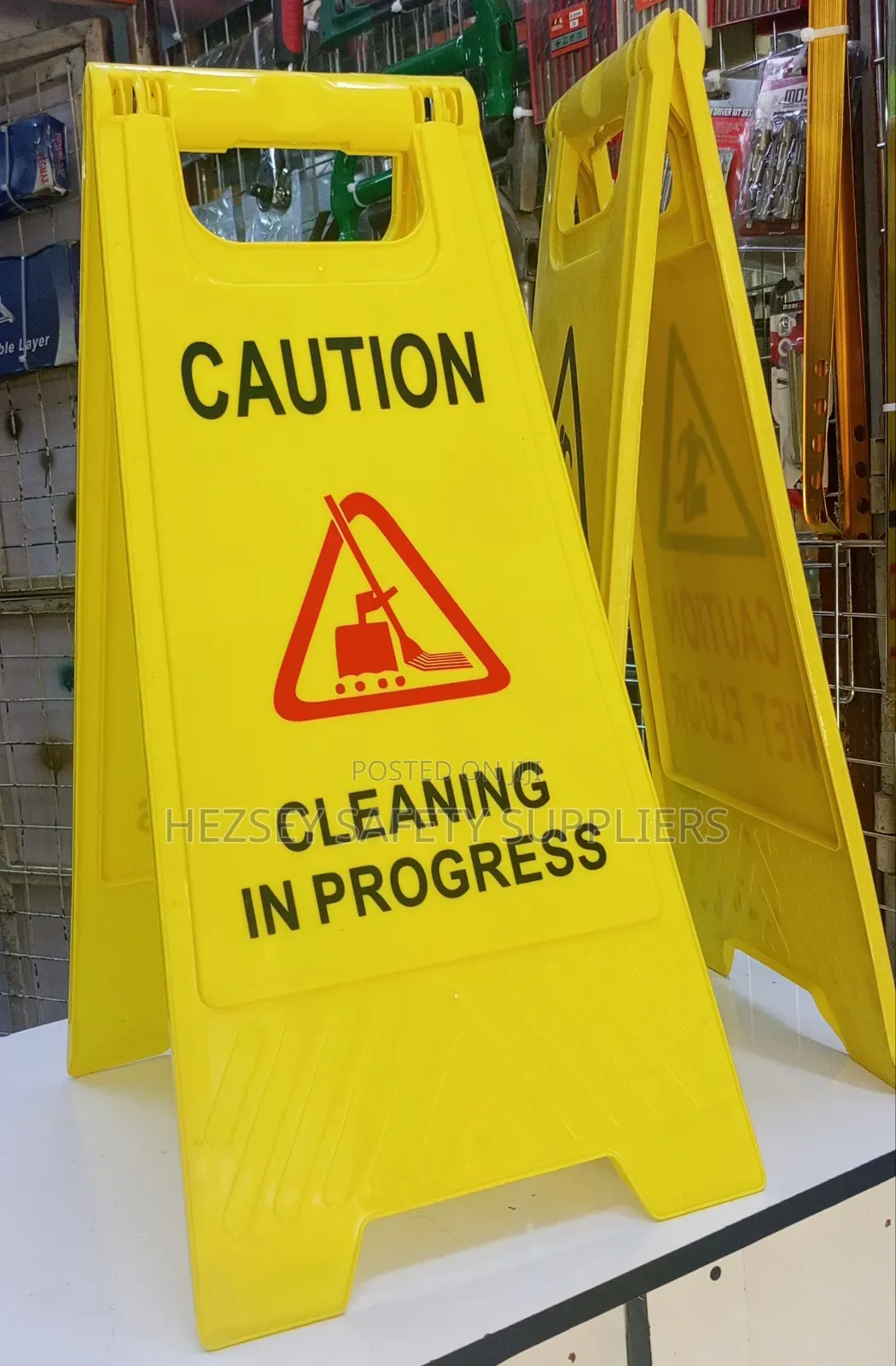 Cleaning In Progress