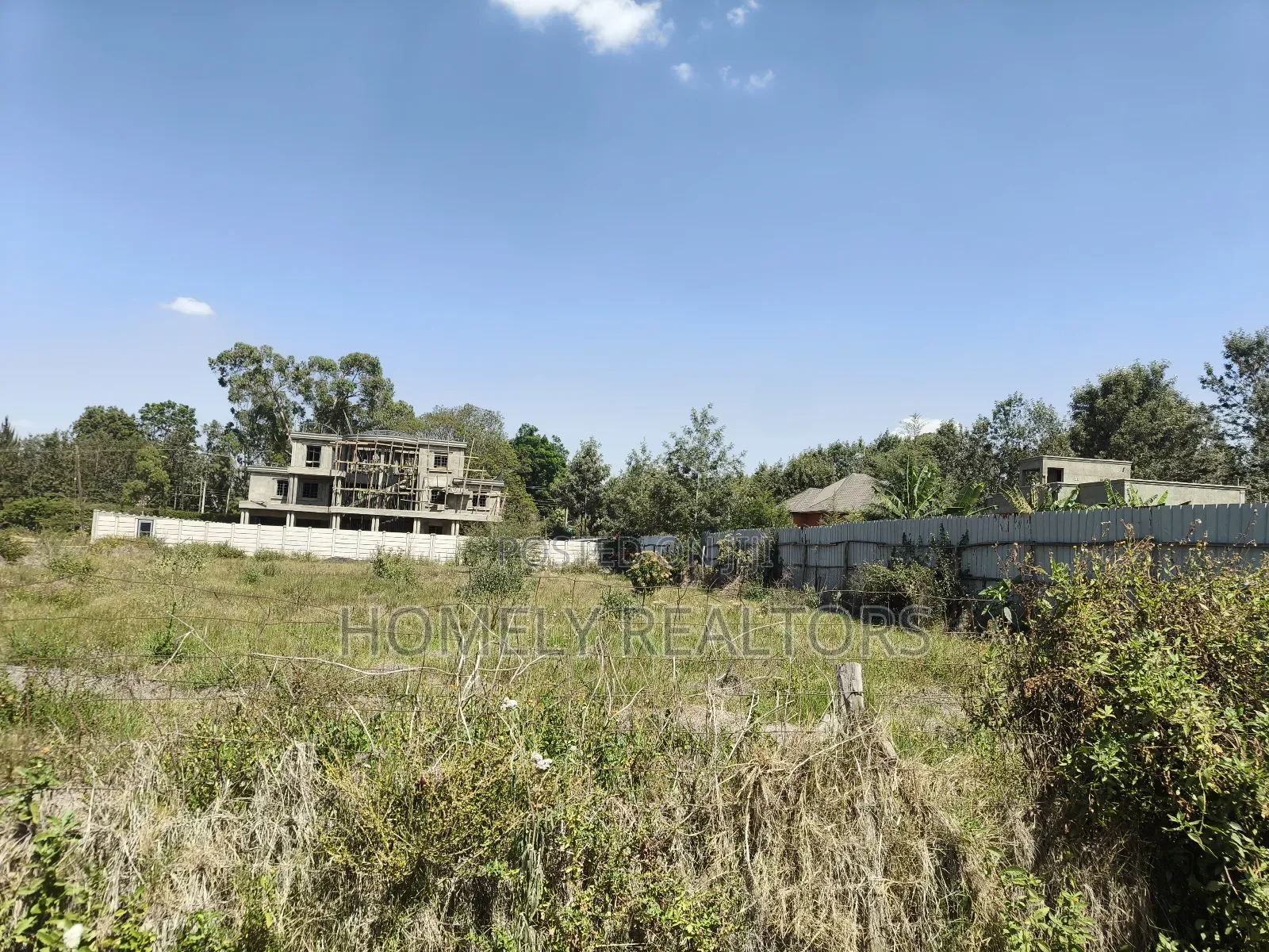 Half Acre Plot for Sale in Karen, Nairobi. In a Gated Court Setting