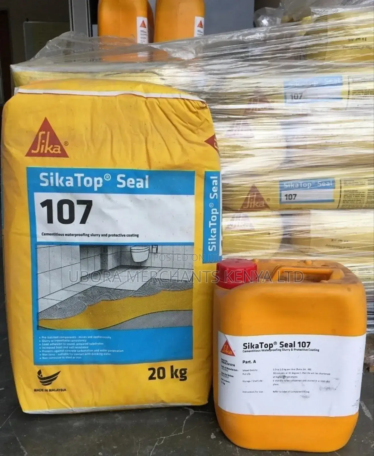 Sika Topseal 107 for Concrete Tanks Waterproofing