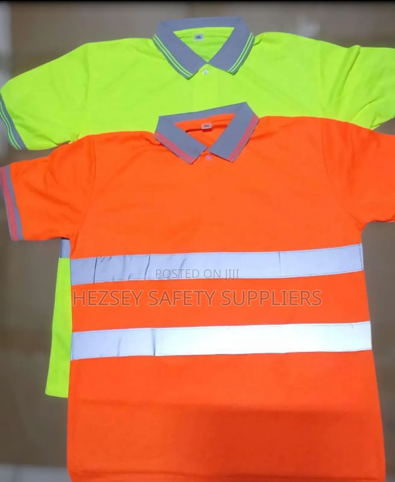Safety Reflective Polo T-shirt