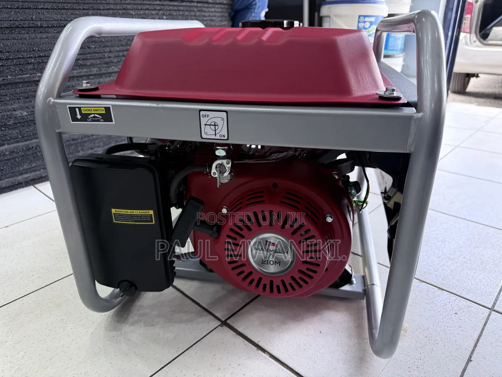 Maxmech 2.5kva Petrol Generator (2.8kva Max) – Avr | 230v | Rfs-3800