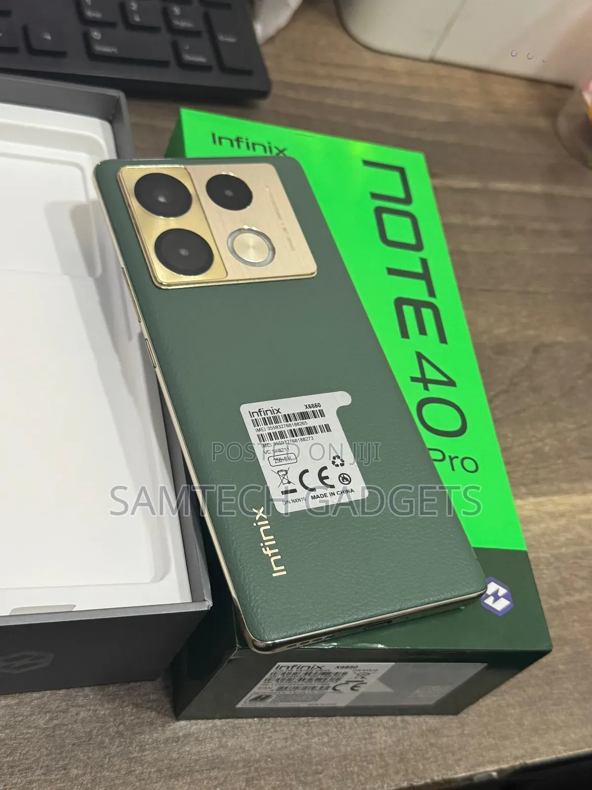 Infinix Note 40 Pro 256 GB Green