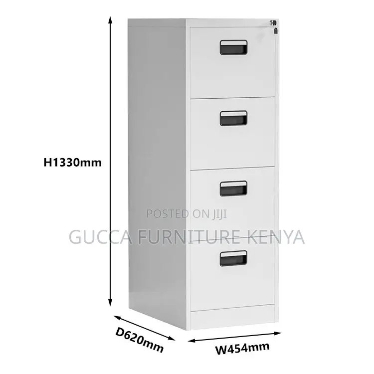 4-drawers Steel Filling Office Locker Cabinet