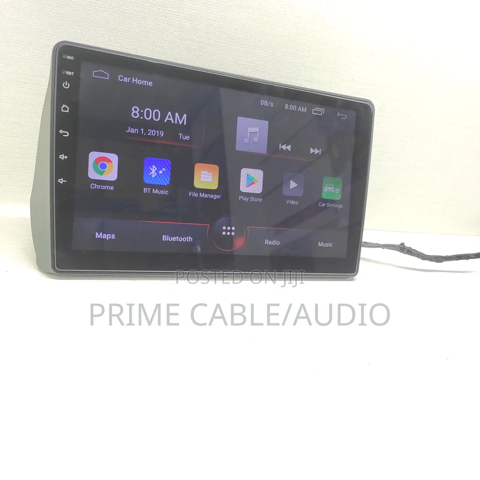 Toyota Wish 2014+ Fitted With 10 Inch Android Radio Plus Frame
