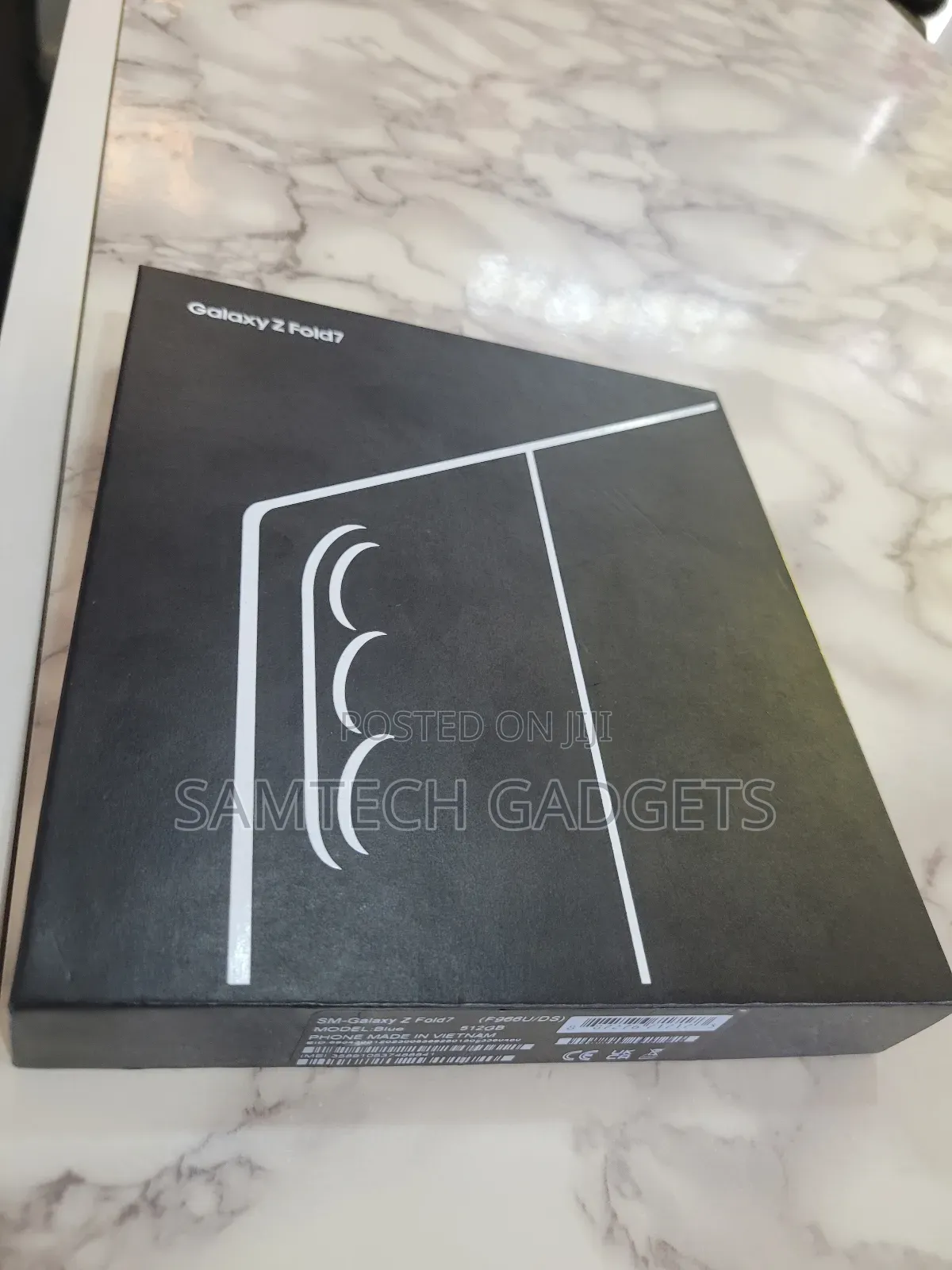 New Samsung Galaxy Z Fold7 512 GB Black