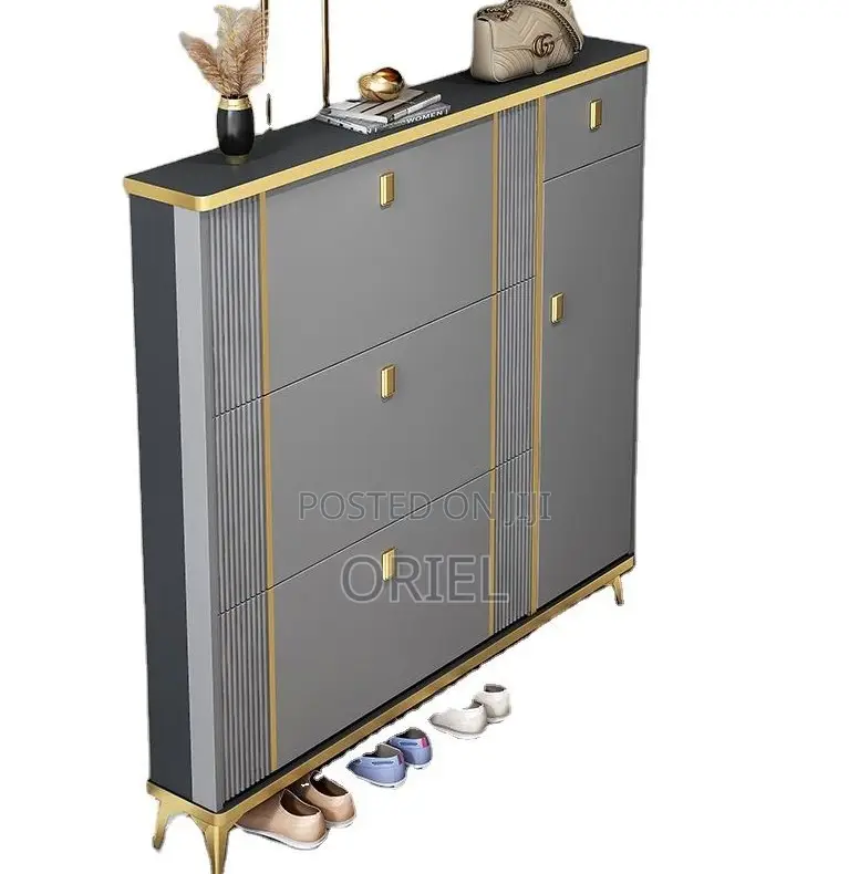 Home Decor; Modular Bucket-Style Shoe Storage Rack