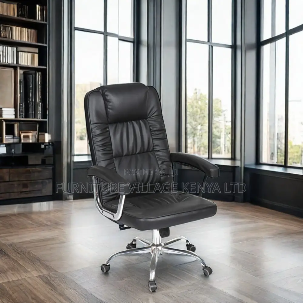 Office Chair; Executive Leather Office Seat