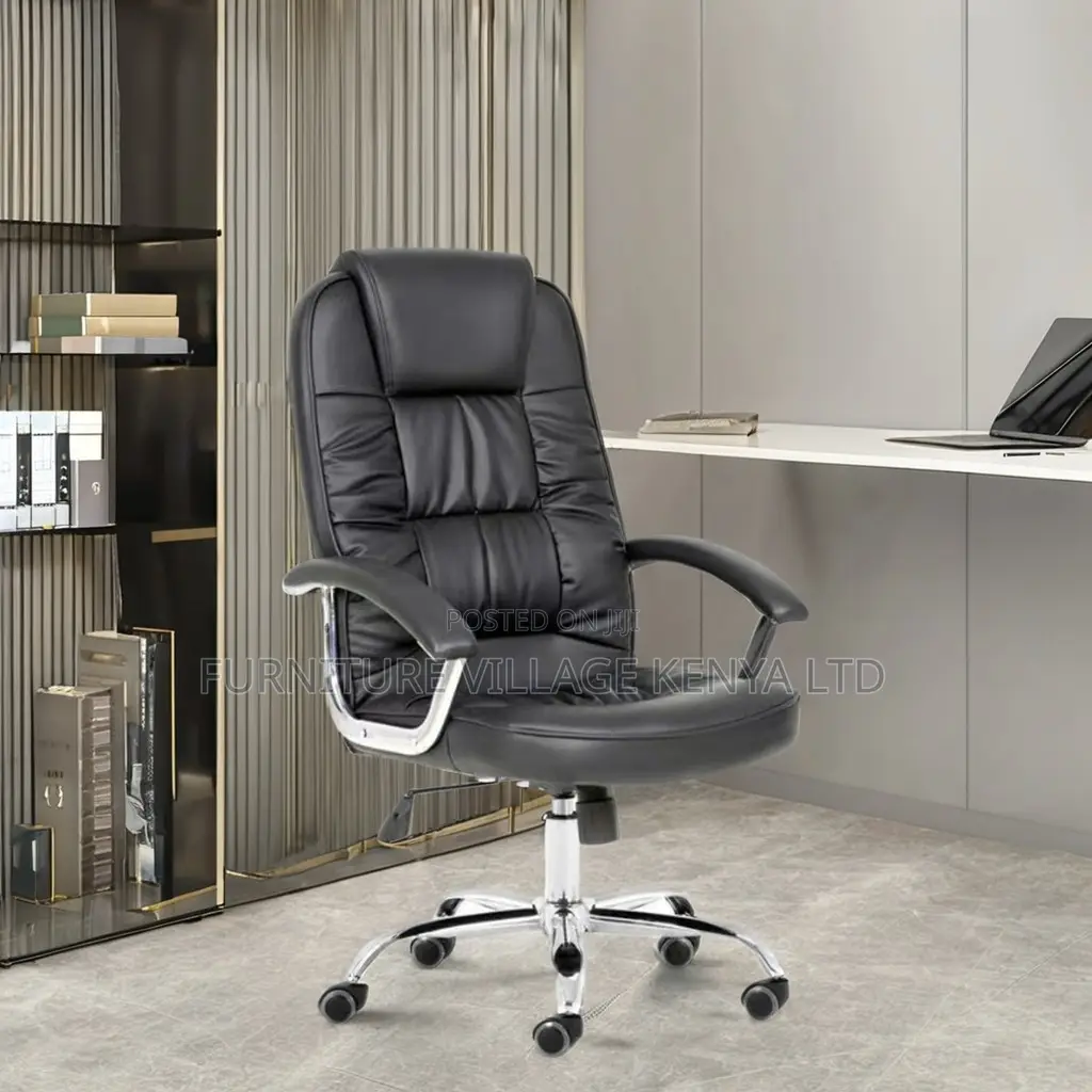 Office Chair; Executive Leather Office Seat