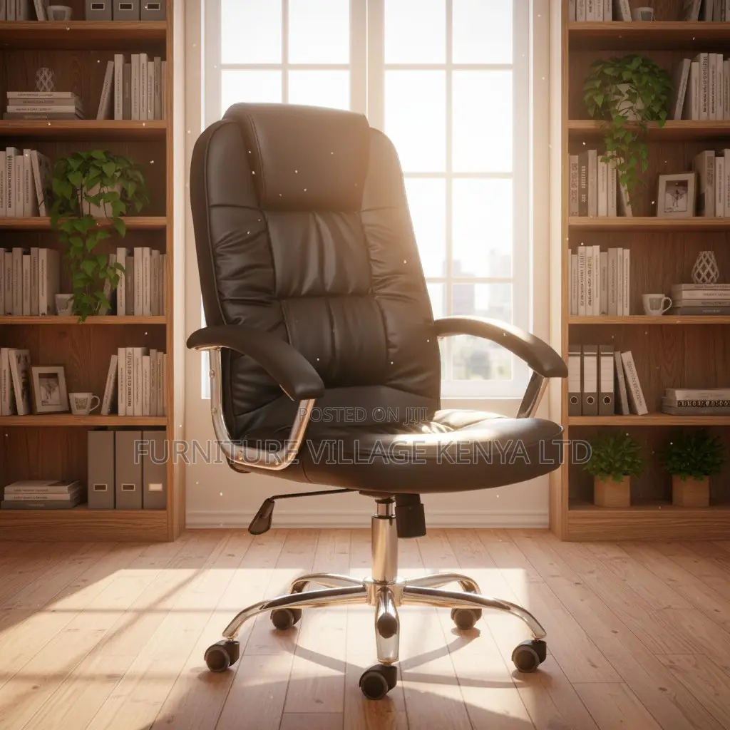 Office Chair; Executive Leather Office Seat