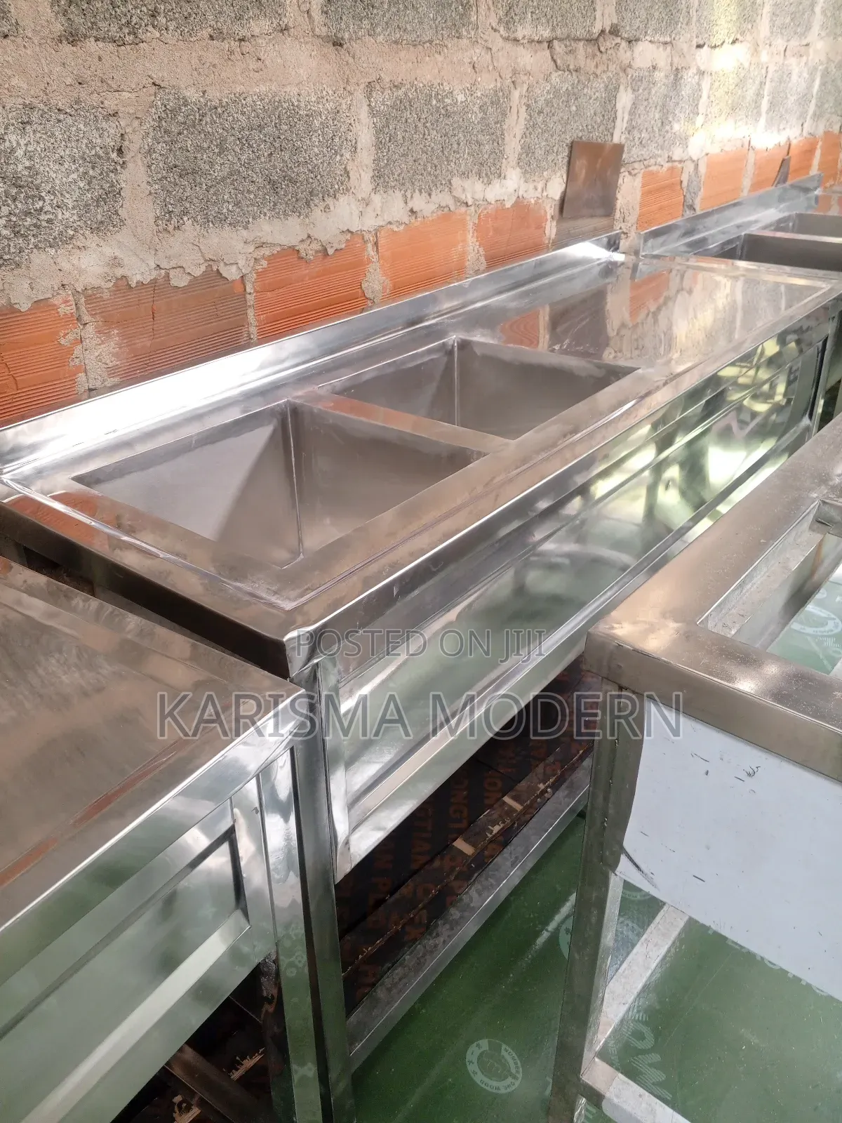 Heavy Duty Double Sink/Hotel Kitchen Sink