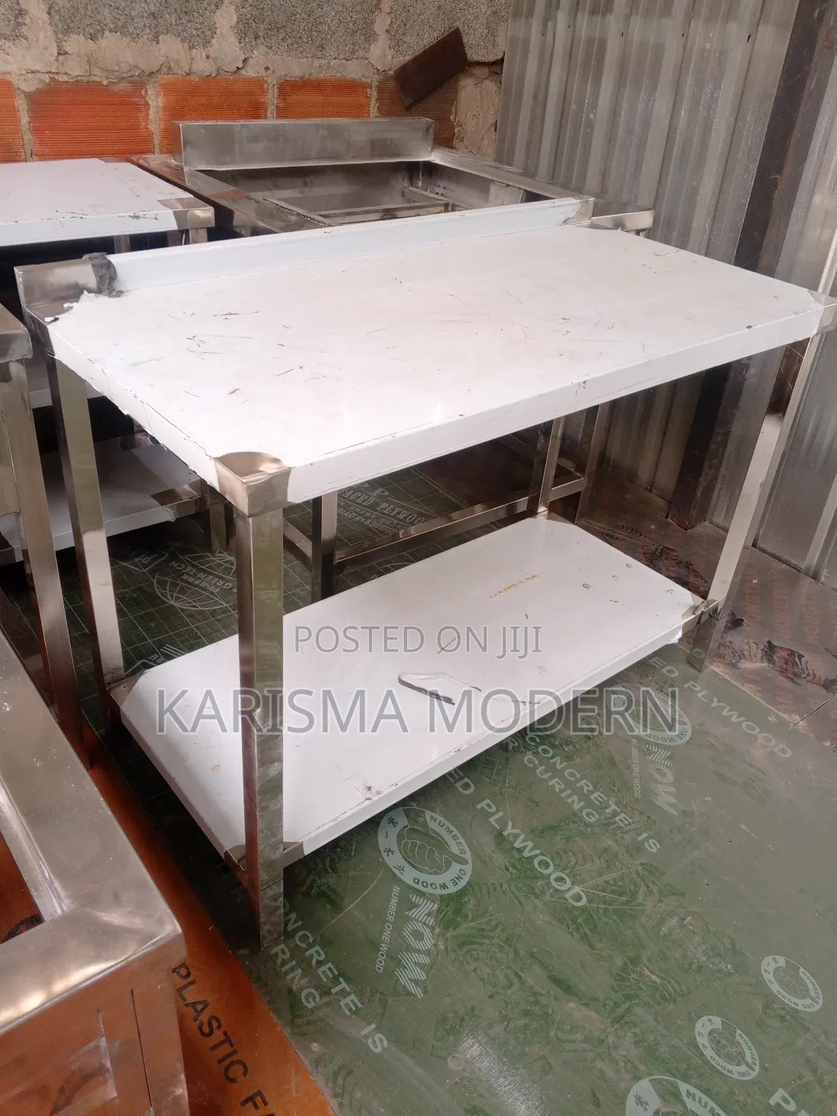 Working Table Heavy Duty Worktop Stainless Steel