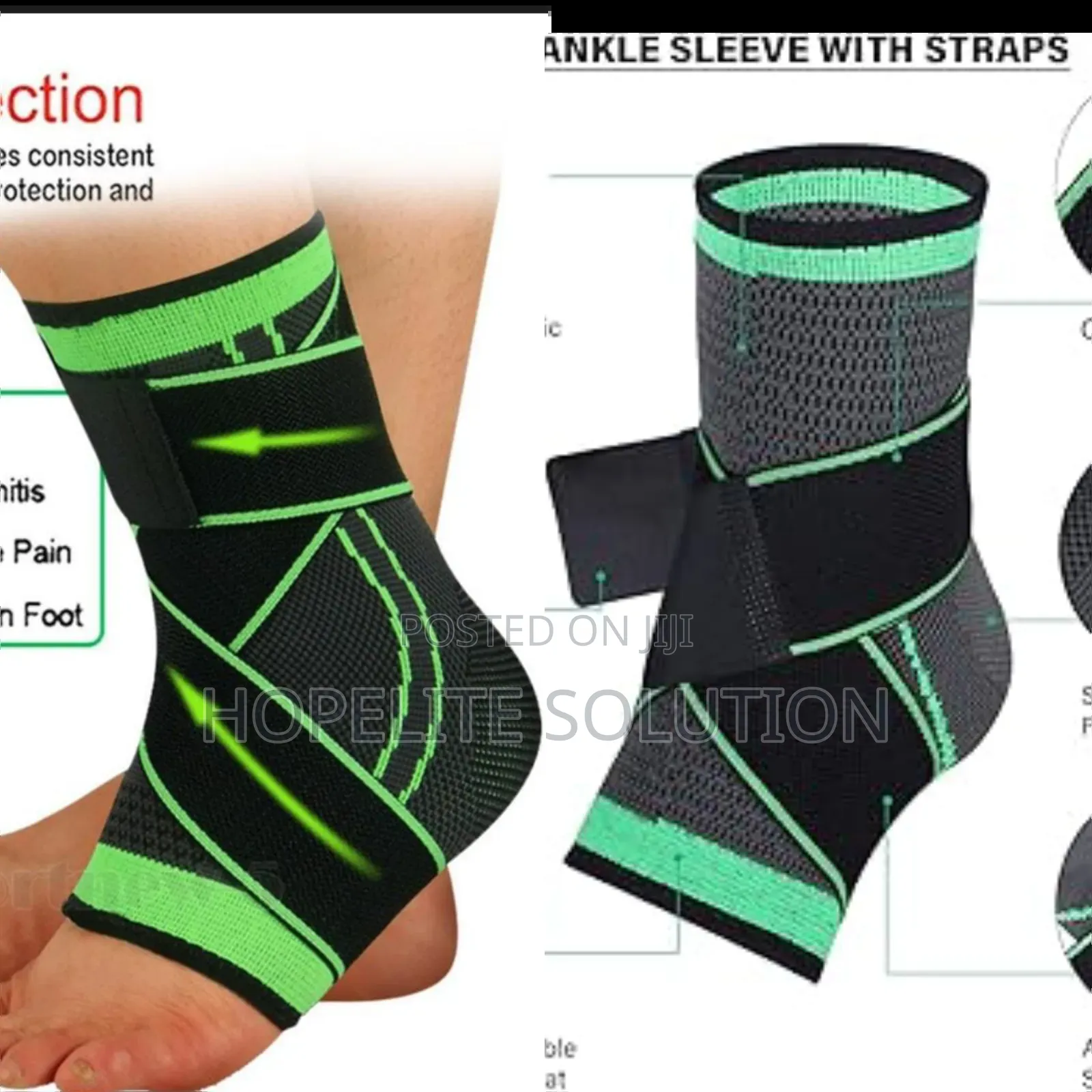 Heel Foot Ankle Support Wrap