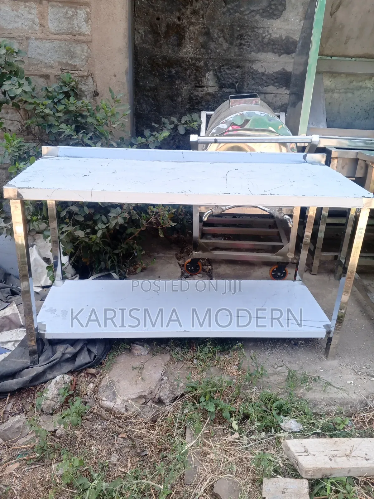 Prep Table Stainless Steel With Undershelve