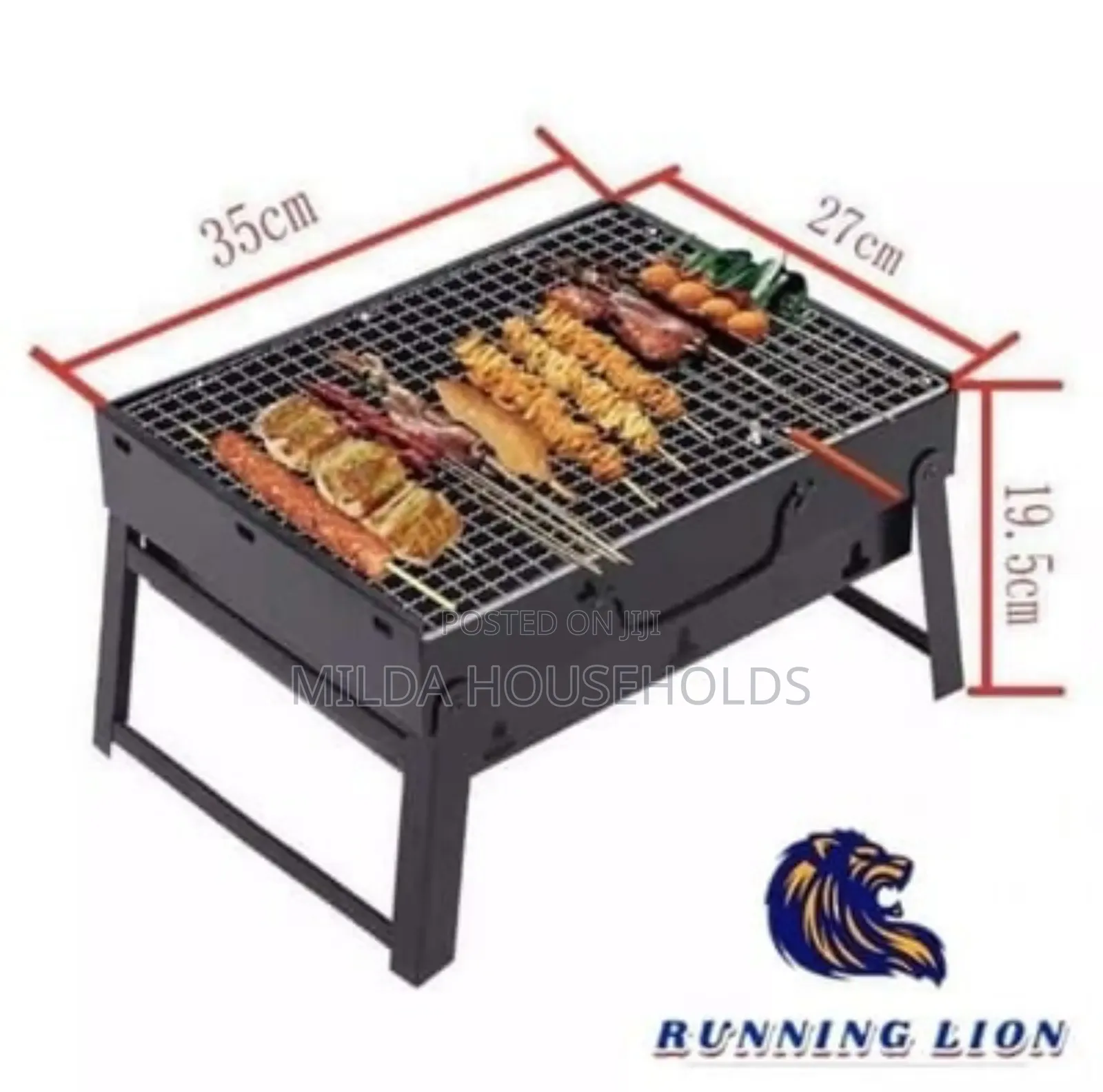 Foldable Portable Barbecue Charcoal