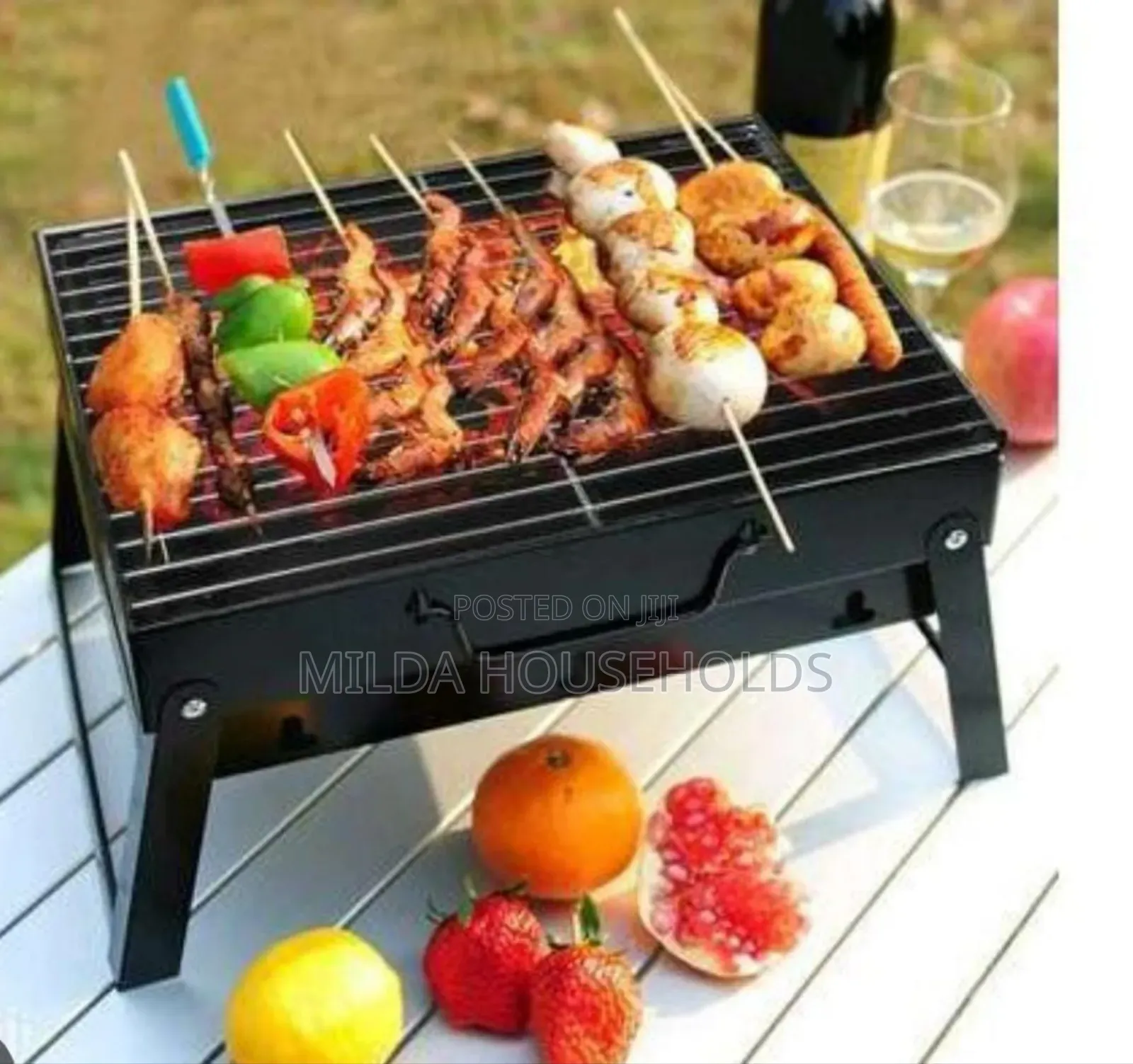 Foldable Portable Barbecue Charcoal