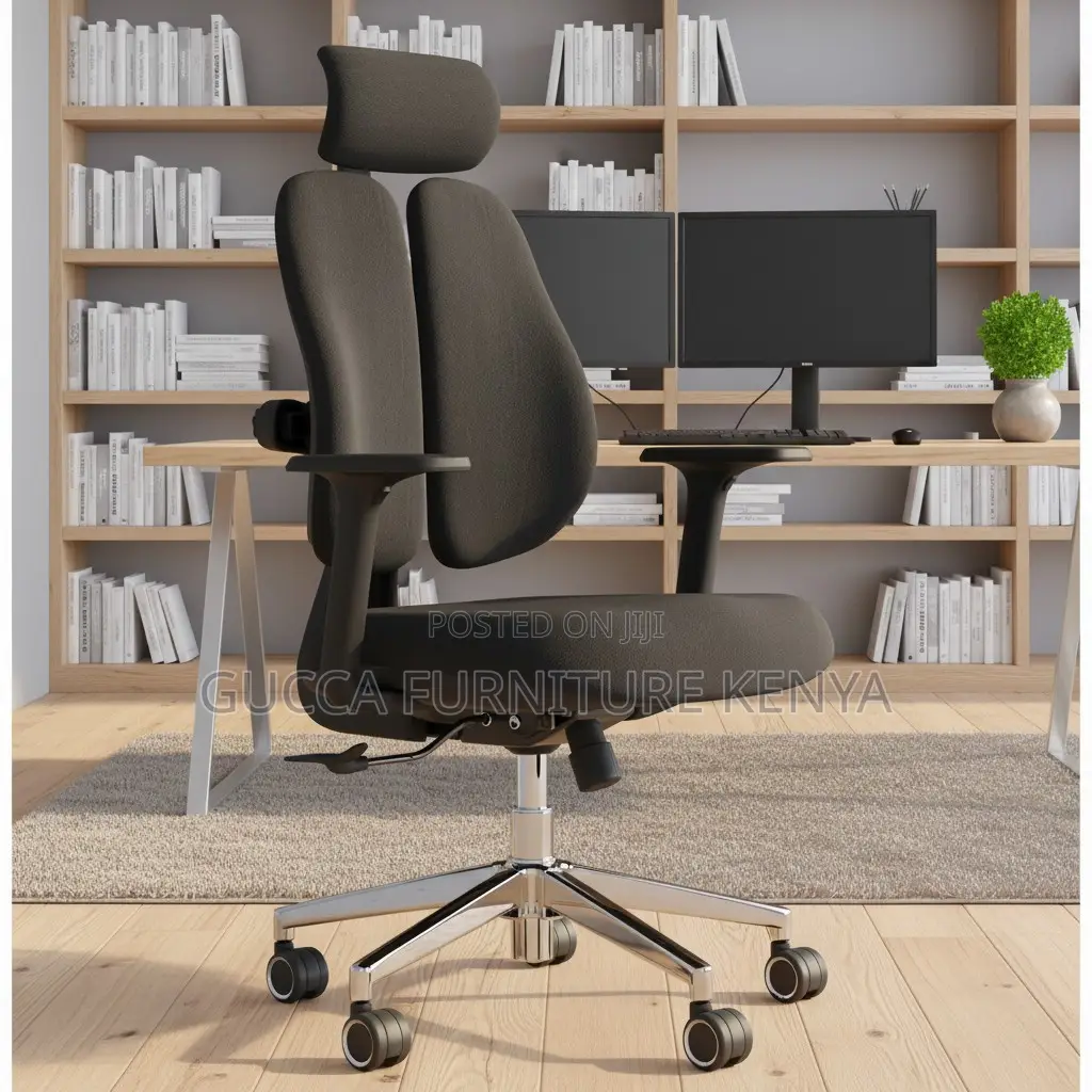 Executive Orthopedic Chair With Lumber Support