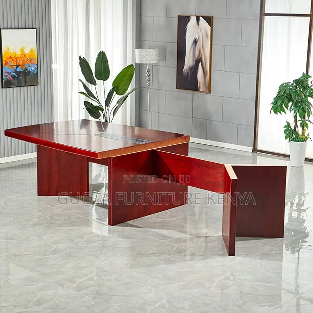 3-meters Mahogany Office Conference Table