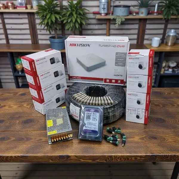 Cloud Storage Back Up Hikvision 8 1080p CCTV Cameras Full System Kit