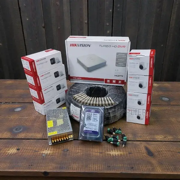 Hikvision 8 1080p Full Hd 2mp Live View CCTV Cameras Full System Kit
