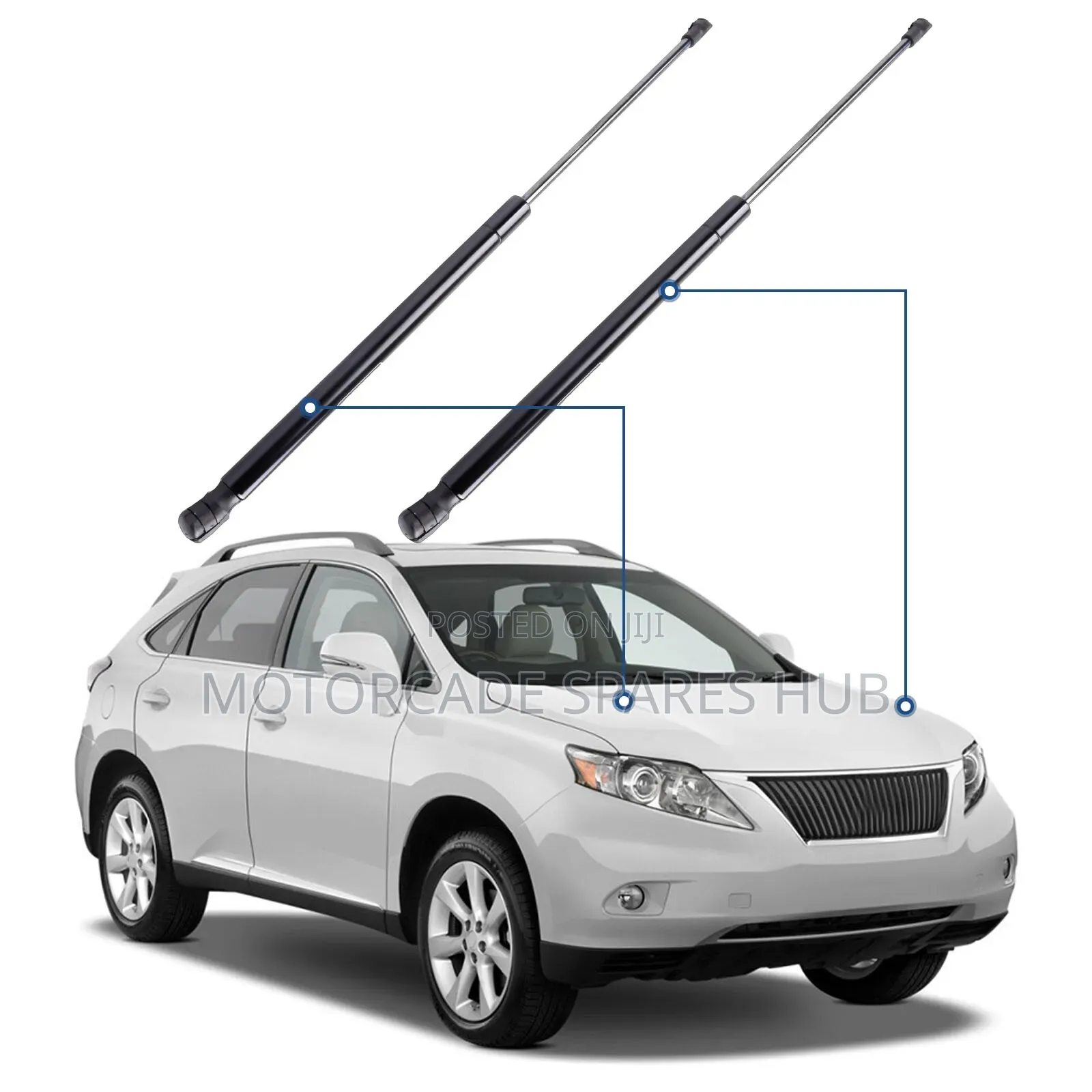 Lexus Rx 270/450h Bonnet Shocks Struts
