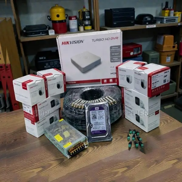 Hikvision 8 1080p Hd 2mp Weatherproof CCTV Cameras Full System Kit