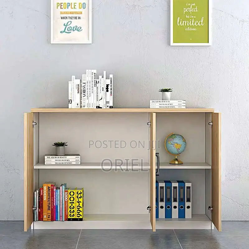 Modern Office Credenza : 2-Door Wooden Office Credenza