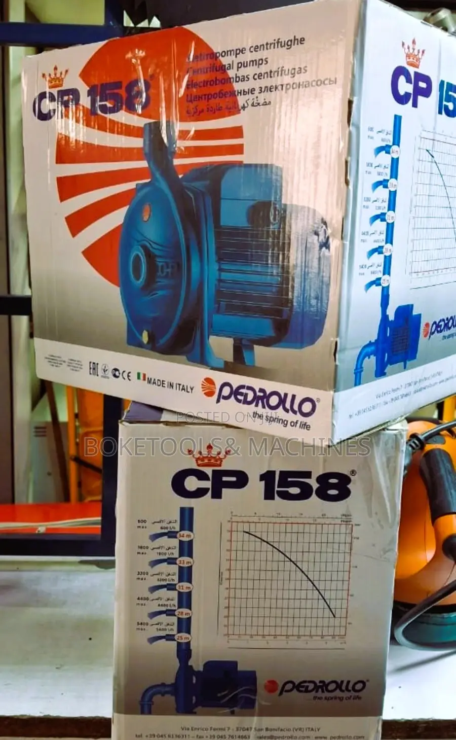 1 Hp Pedrollo Surface Pump/Electric Pedrollo Water Pump 1 Hp