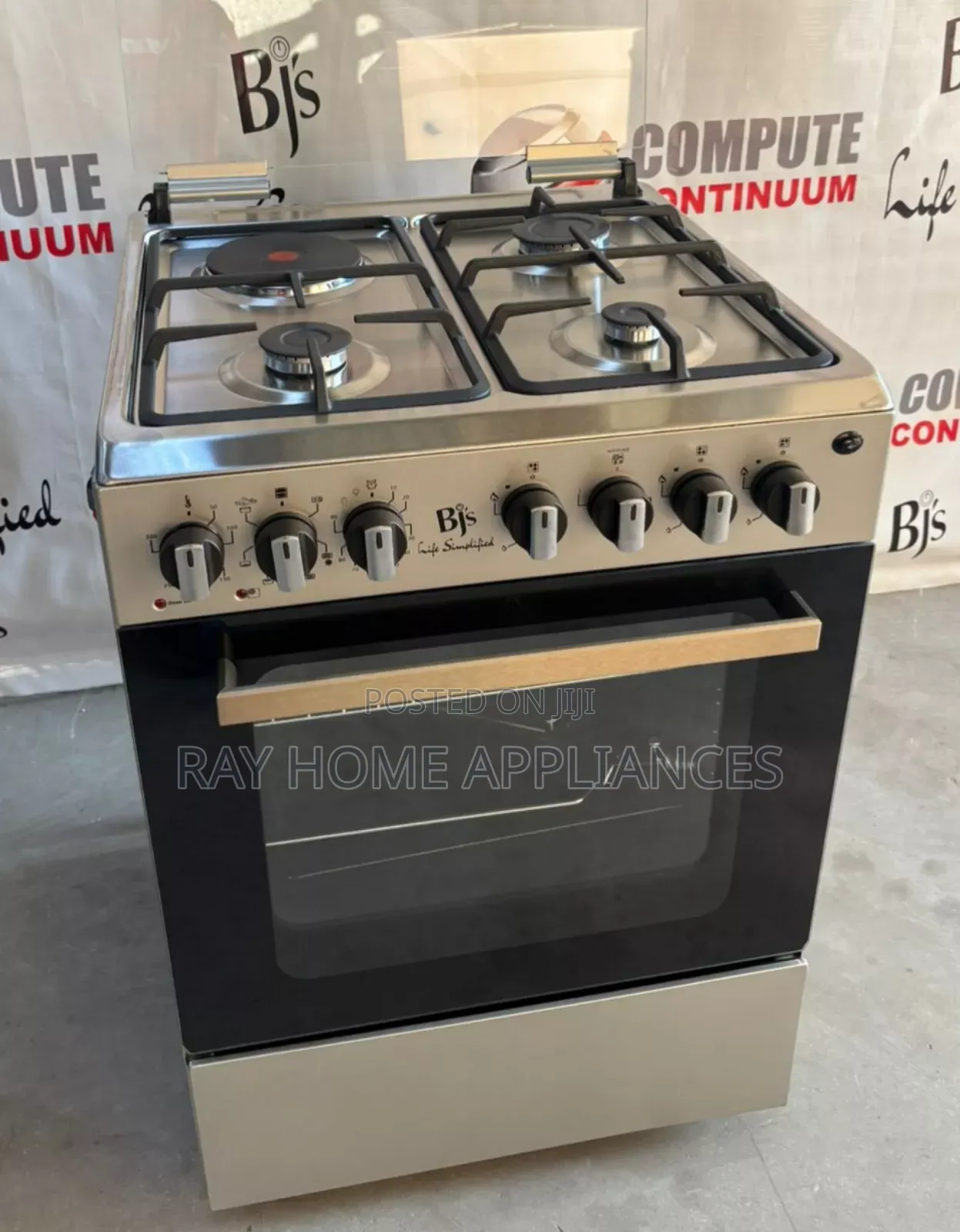 Elite Series 60cm*60cm BJS Standing Cooker Electric Oven 3g+1e