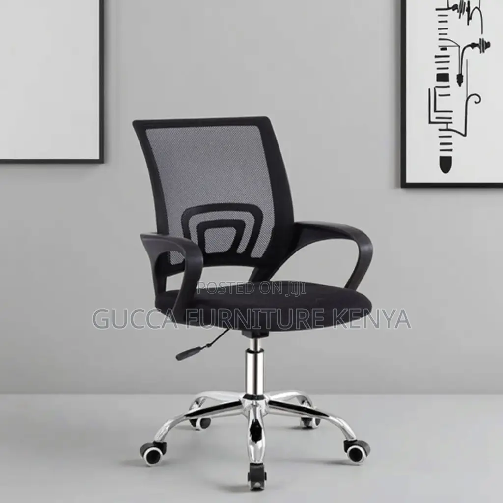 Swivel Height Adjustable Clerical Mesh Chair