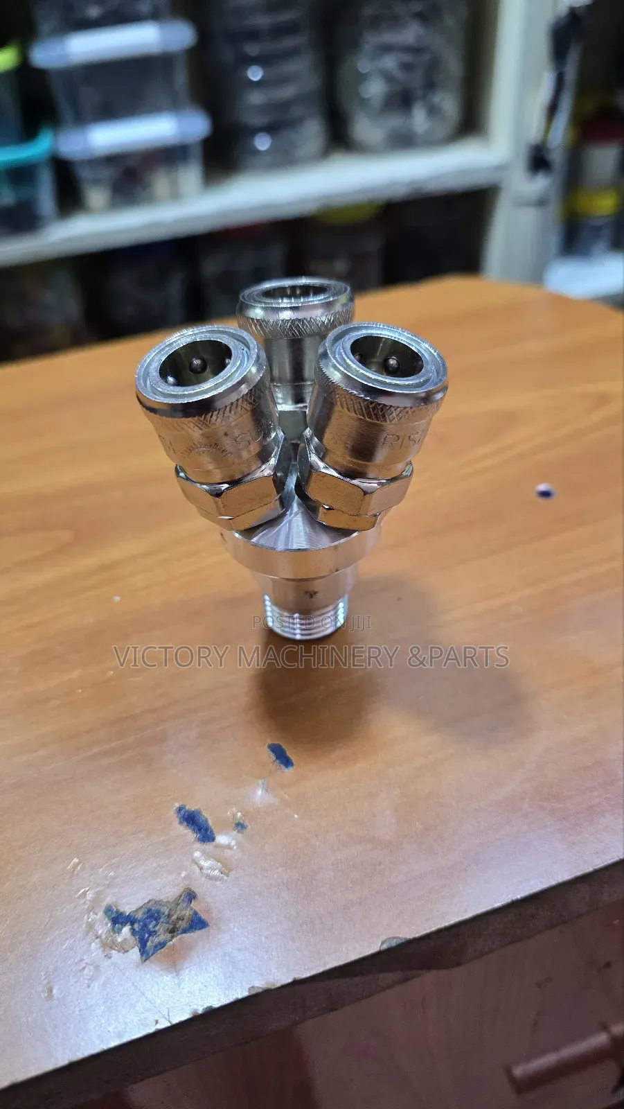 1/2  Compressor Outlet Connector 3 Way