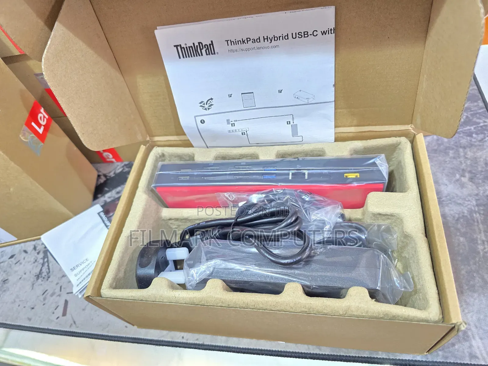 Lenovo Thinkpad 40af0135uk Hybrid Usb Type C Docking Station
