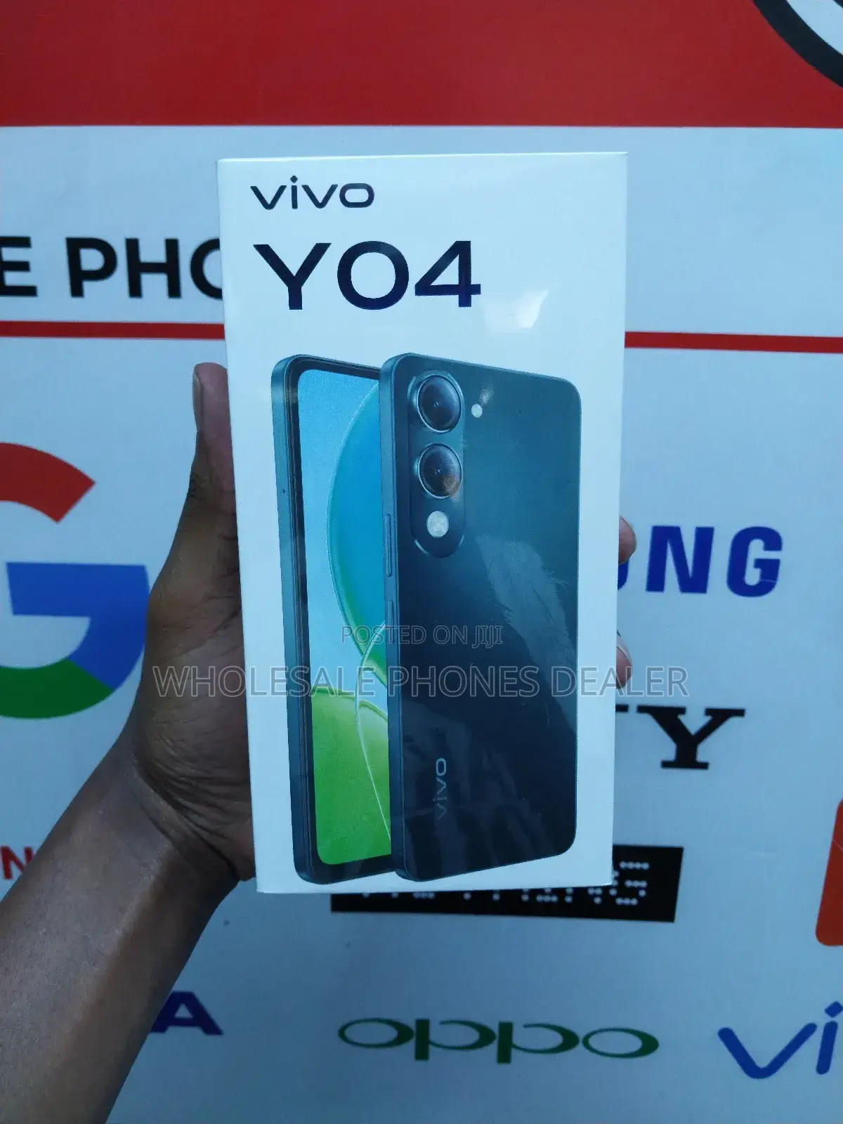 New Vivo Y04 128 GB Black