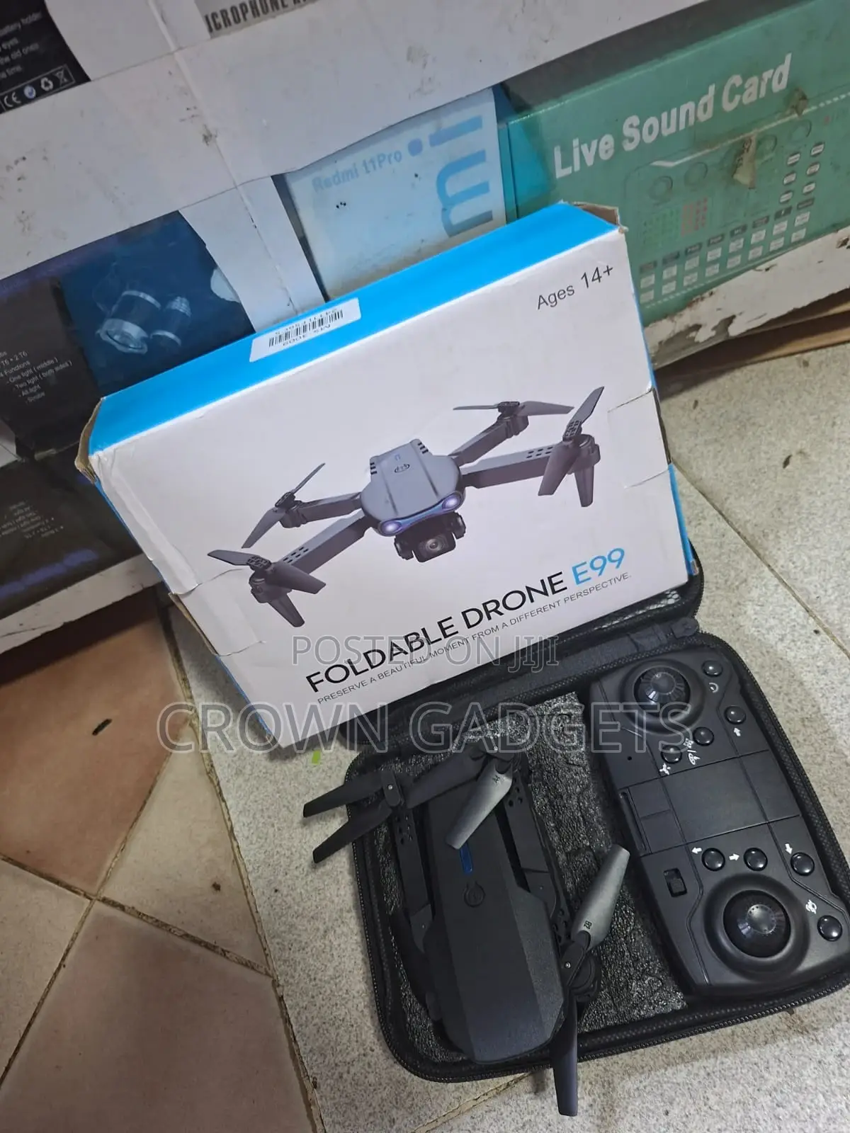 Beginner E99 Drone – Foldable, Lightweight, Easy to Fly