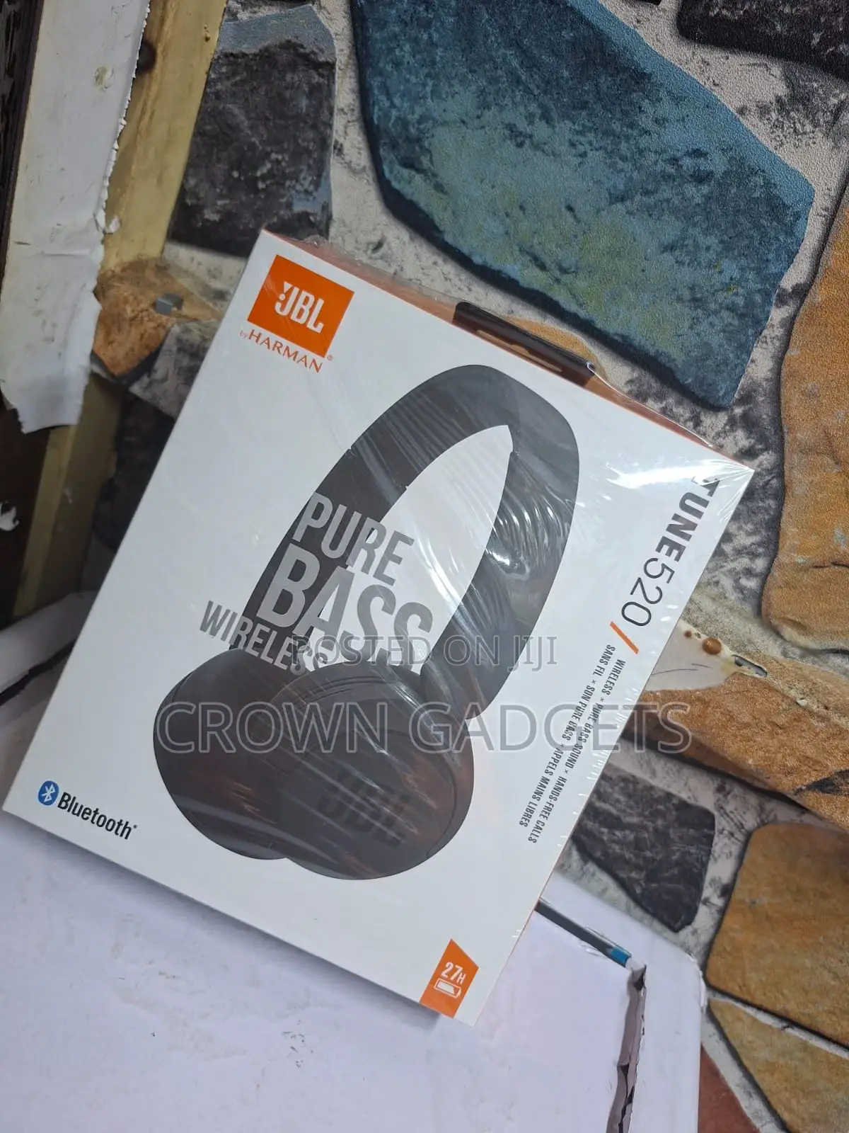JBL 520 Bluetooth Wireless Headset Long Playtime